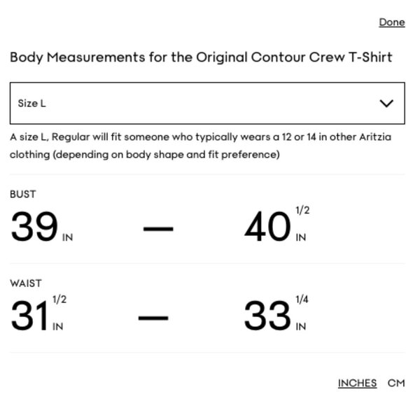 Aritiza Original Contour Crew T-shirt size L - Deep Green - Picture 7 of 7